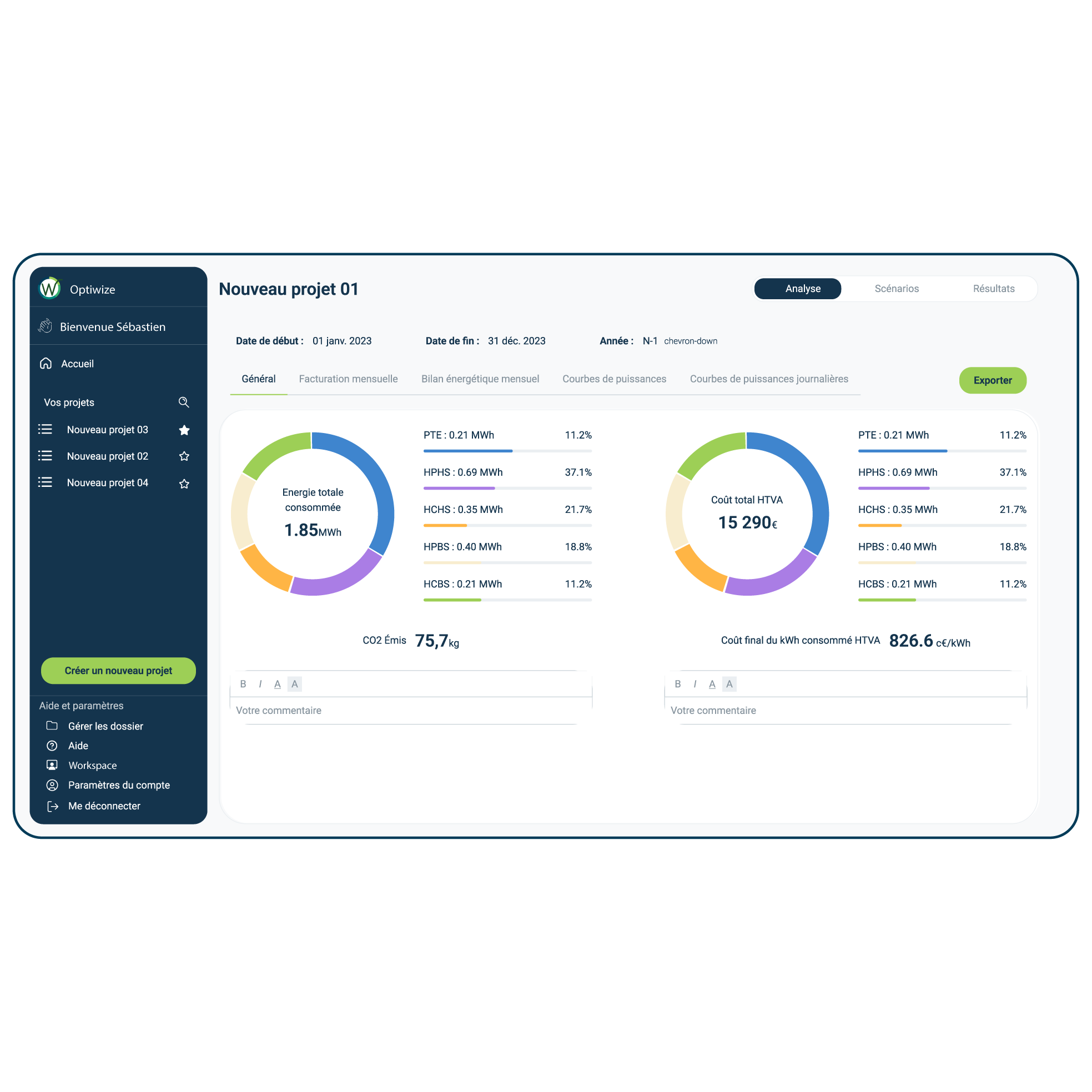 Analyse consommation compteur Linky