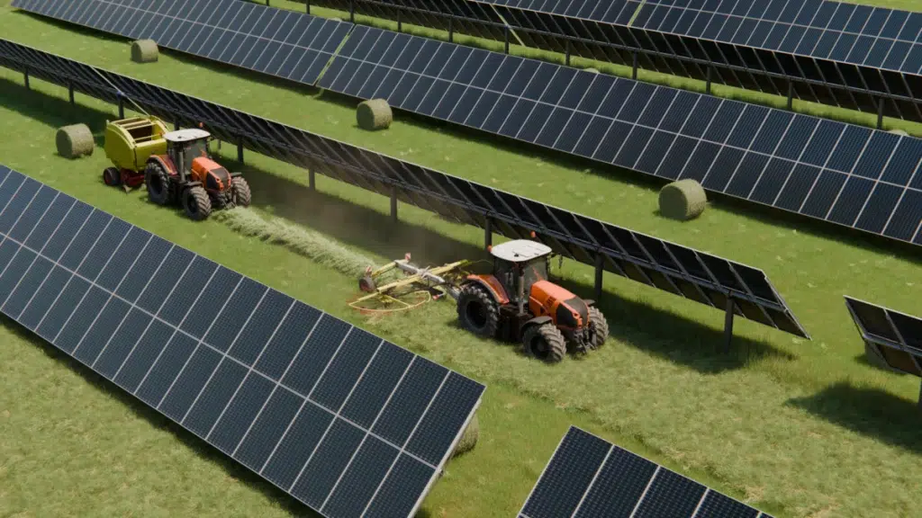 Agrivoltaïsme - étude rentabilité GAEC